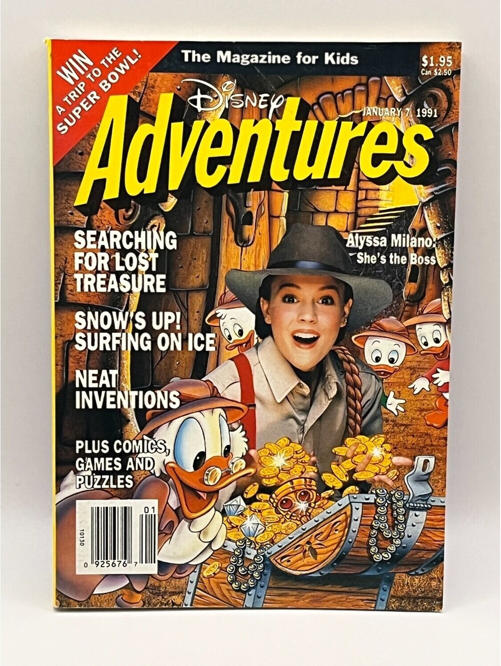 Disney Adventures January 7 1991 Children's Magazine